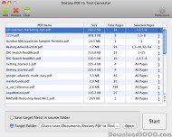 Docany PDF to Text Converter for Mac screenshot